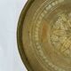 ORIENTAL GUERIDON IN BRONZE AND BRASS XIX EME GRAVEL PLATEAU BEAUTIFUL PATINA