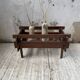 Small modernist oak planter from the 1950s
