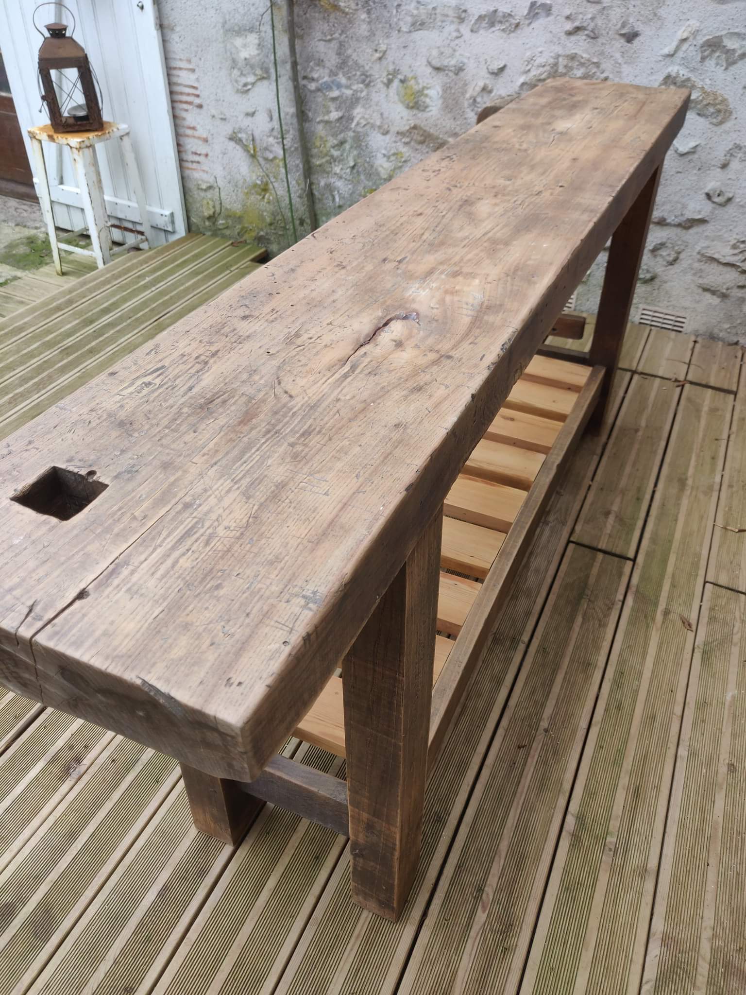 Old workbench renovated