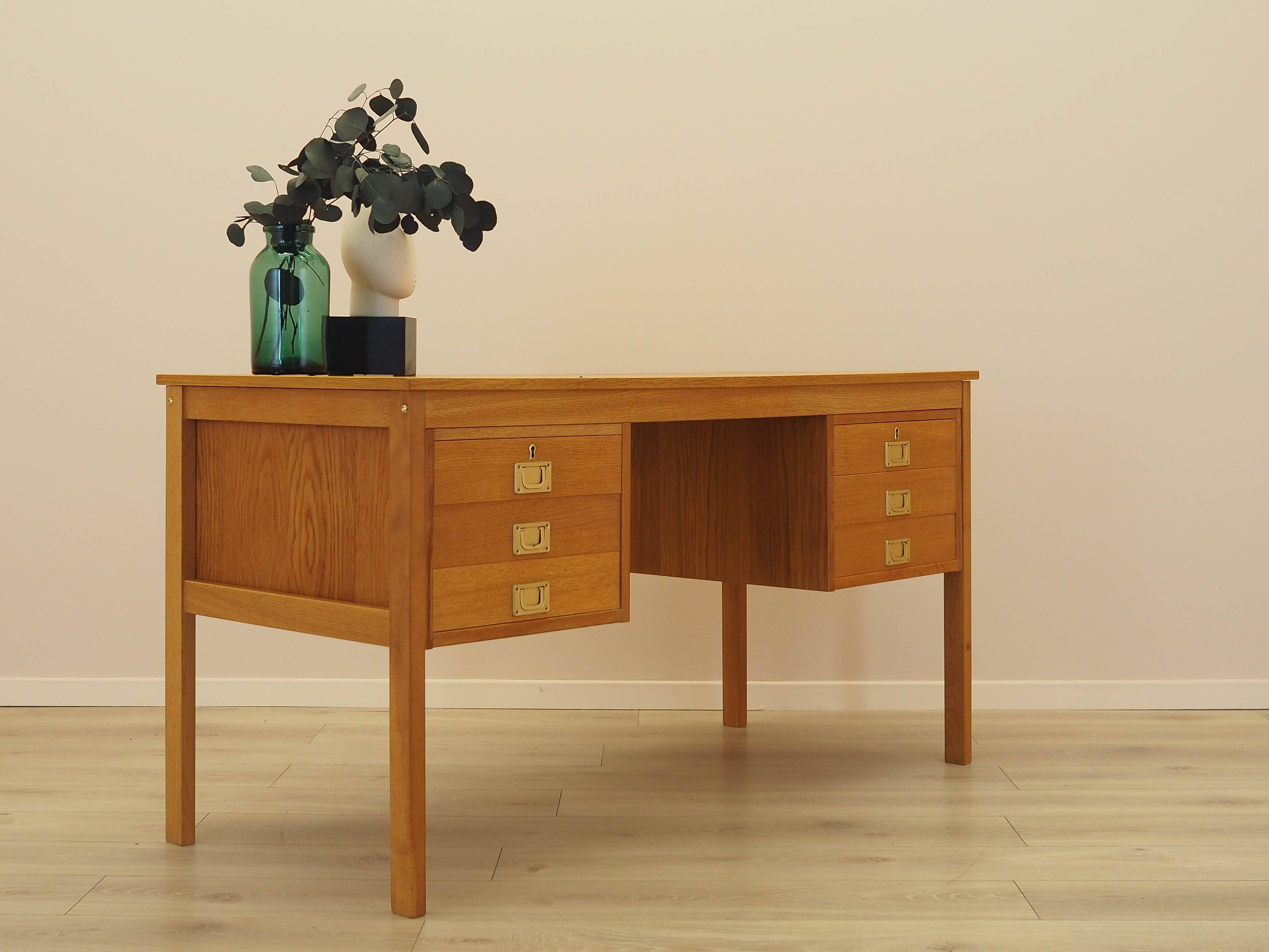 Ash desk, Danish design, 1970s, made in Denmark