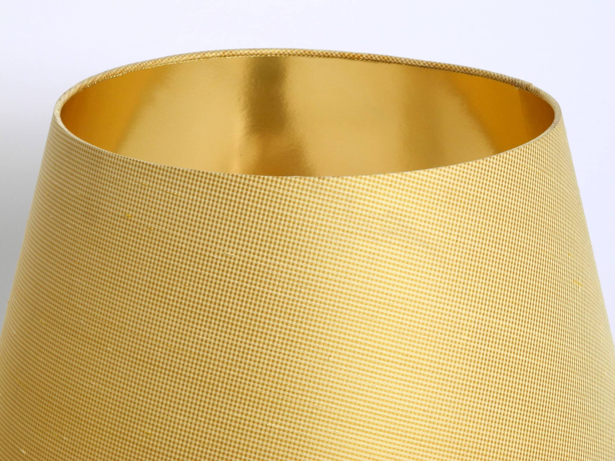 Paire de lampes de table en laiton XXL très rares des années 1970 de Vereinigte Werkstätten