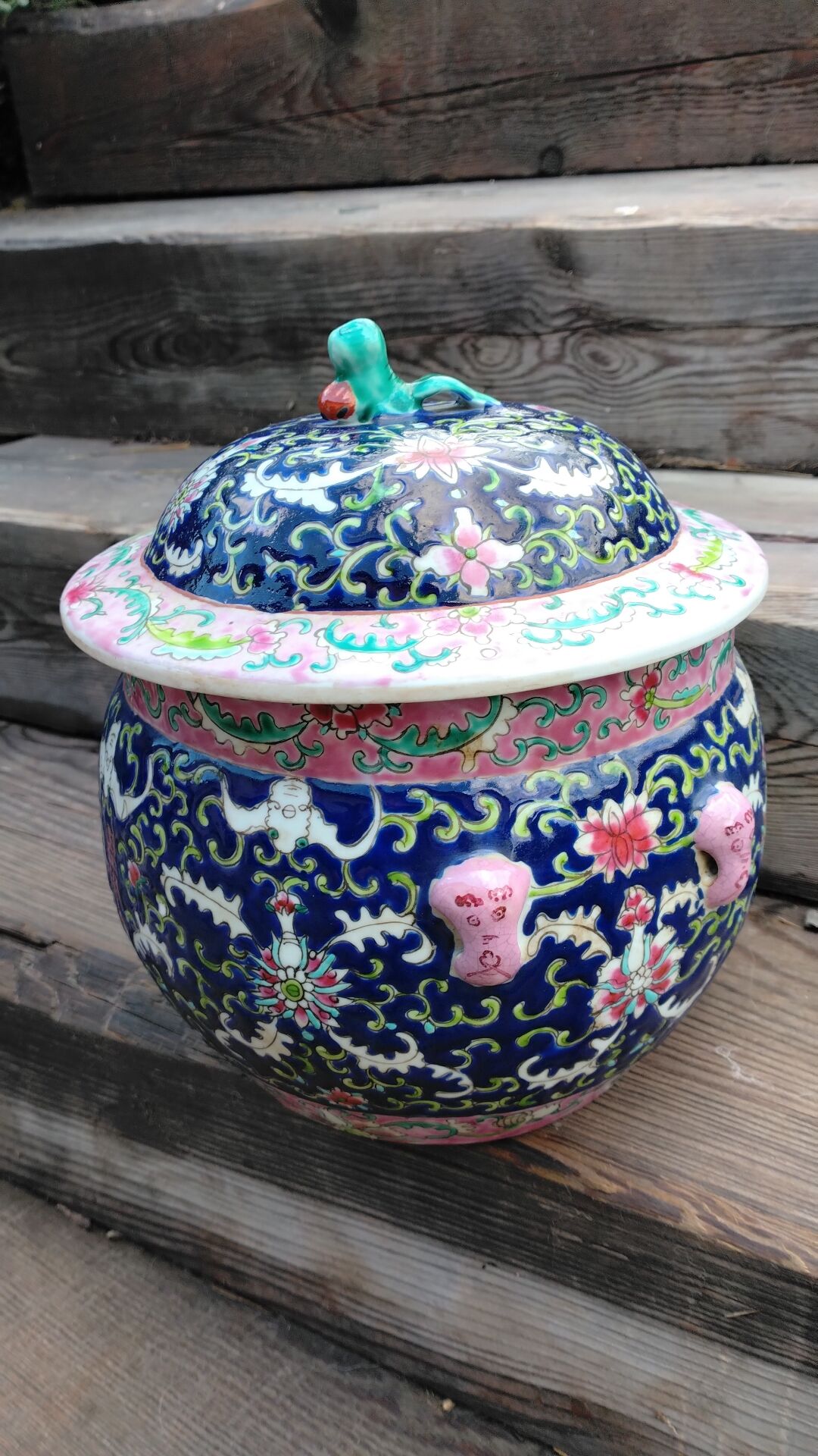 Ginger jar, Chinese porcelain