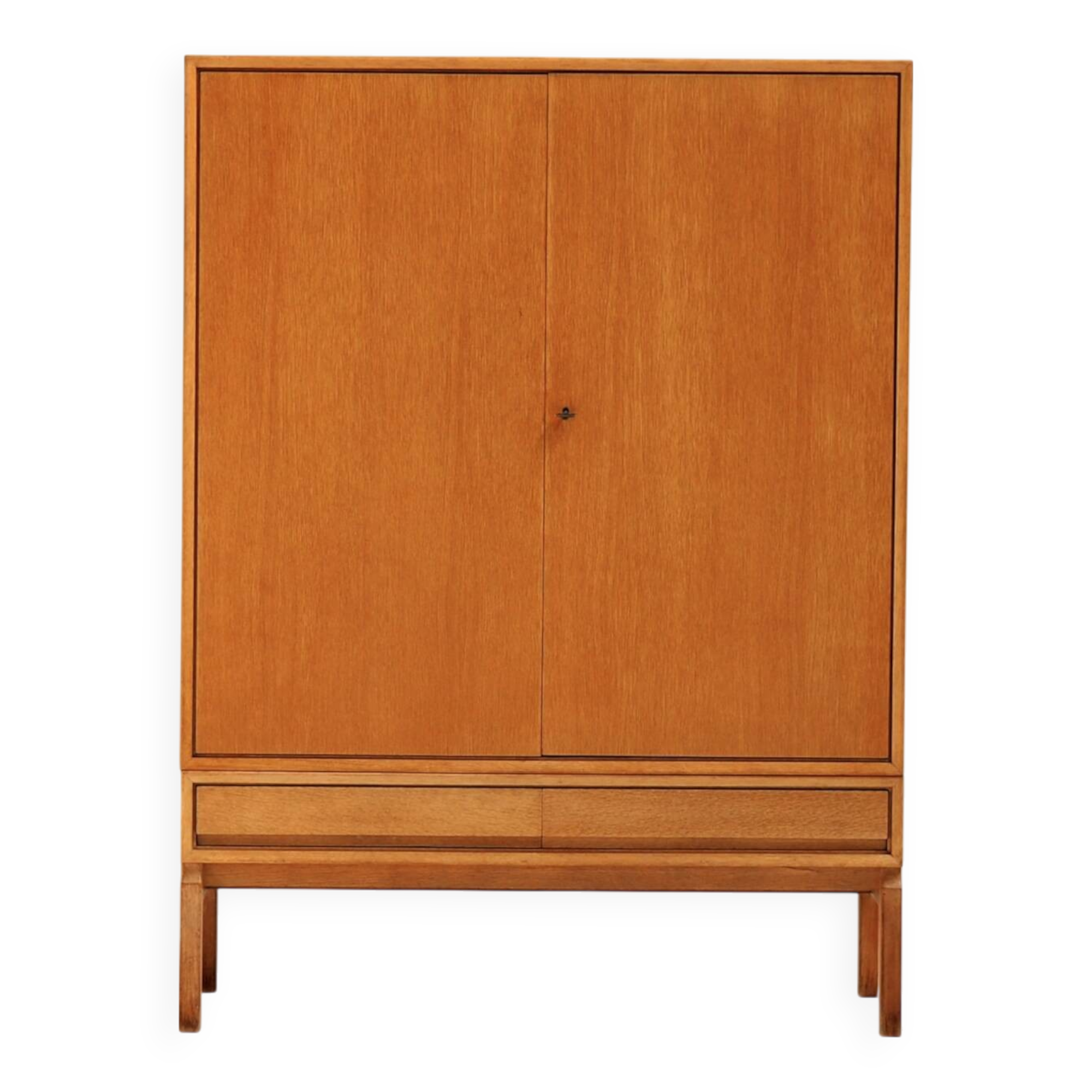 Ikea ‘mtp’ wardrobe by marian grabinski for ikea, 1963, natural oak