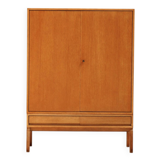 Armoire ikea 'mtp' par marian grabinski pour ikea, 1963, chêne naturel