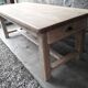 Solid oak farmhouse table, 200 cm