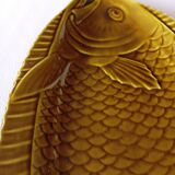Sarreguemines fish dish in slip