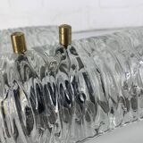 Pair of Swedish sconces 8493 Carl Fagerlund for Orrefors, 1960s