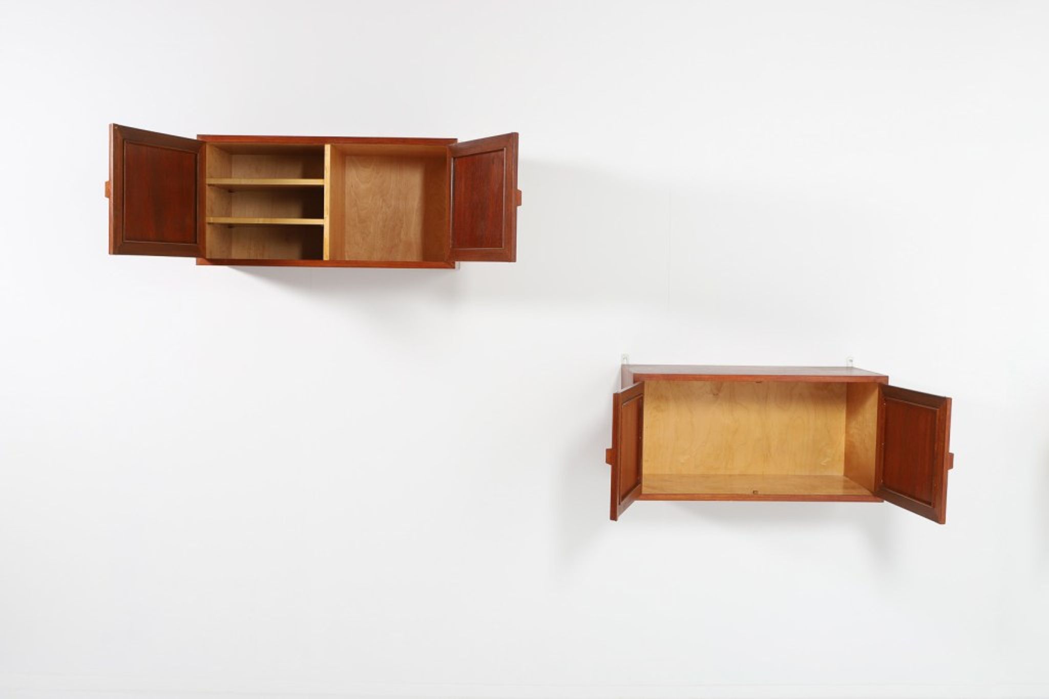 Set of 2 Danish wall cabinets by Johannes Andersen, 1960s