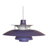 Lampe à suspension, design danois, années 1970, production : Louis Poulsen