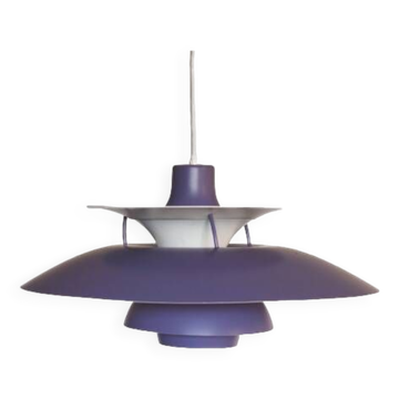 Lampe à suspension, design danois, années 1970, production : Louis Poulsen