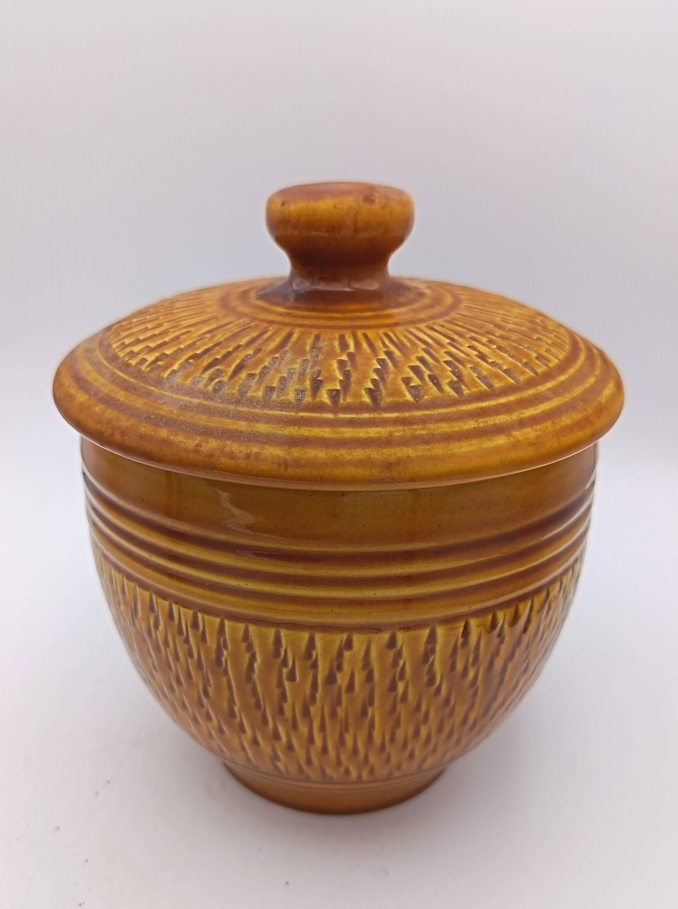 Ceramic box 1940 - Jean Maubrou - Puisaye
