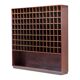 Vintage wine cabinet / shop cabinet with 120 compartments from the 1960s