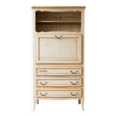 Classic style secretary in beige and wood