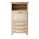Classic style secretary in beige and wood