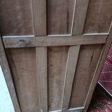 Old showcase, glass door and 4 shelves