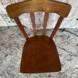 Vintage Children's Chair in Old BAUMANN Bistro Style #D651