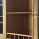 Vintage 1970 Danish Brutalist Light Oak Dining Cabinet, Henning Kjærnulf style