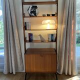 Freestanding wall bookcase 50s vittorio dassi