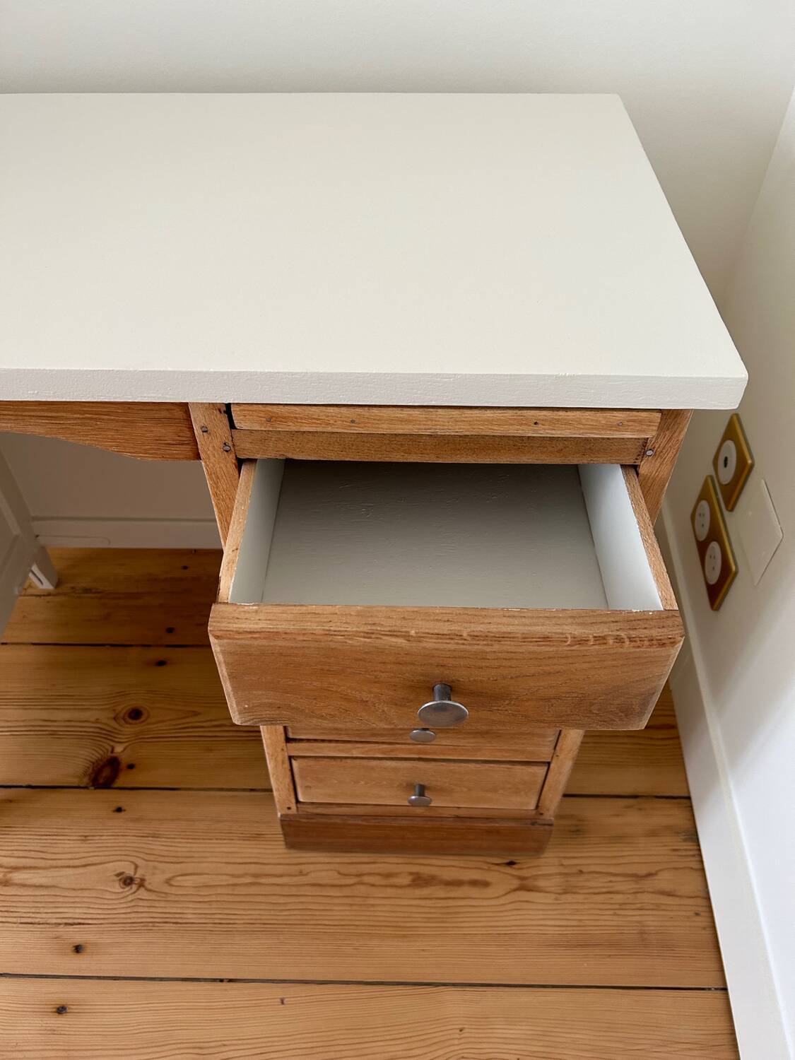 Revisited oak desk