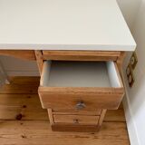 Revisited oak desk