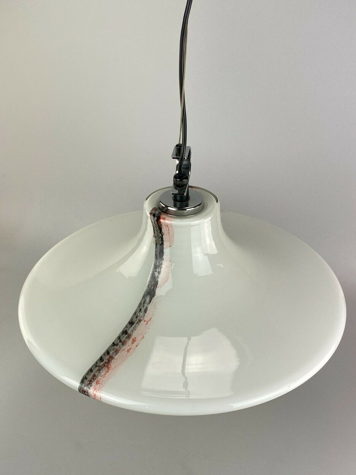 60s 70s Peill & Putzler hanging lamp ceiling lamp glass space design lamp