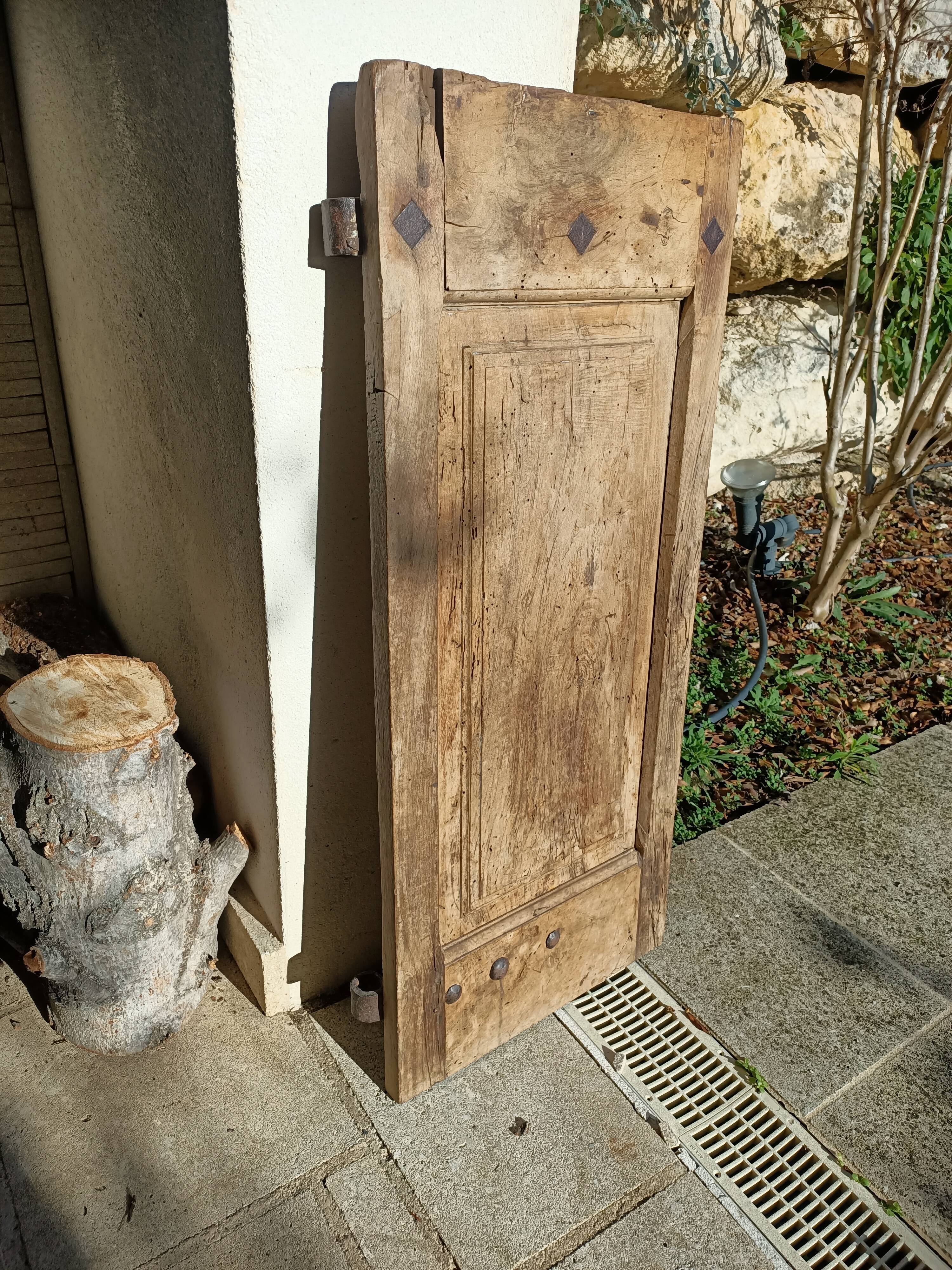 Old oak shutter 97x42 cm