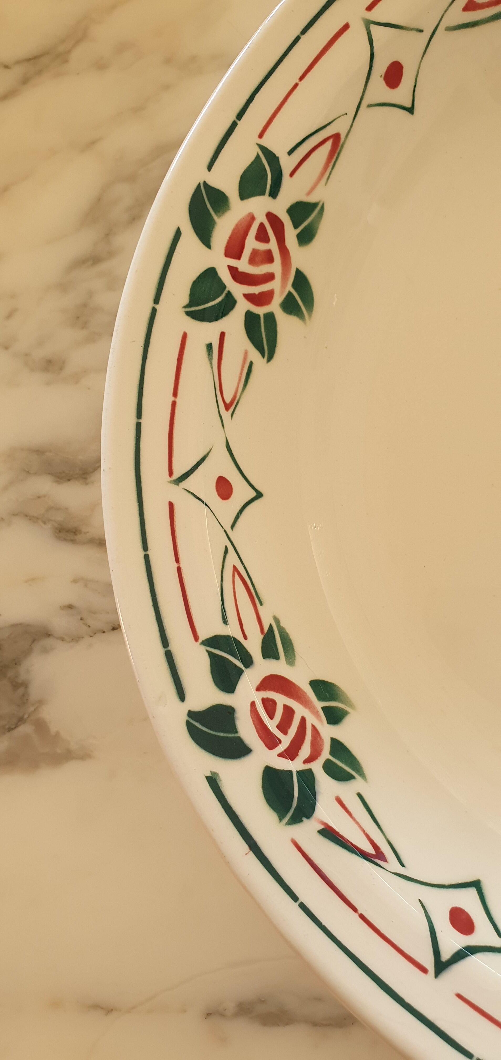 Round dish Badonviller