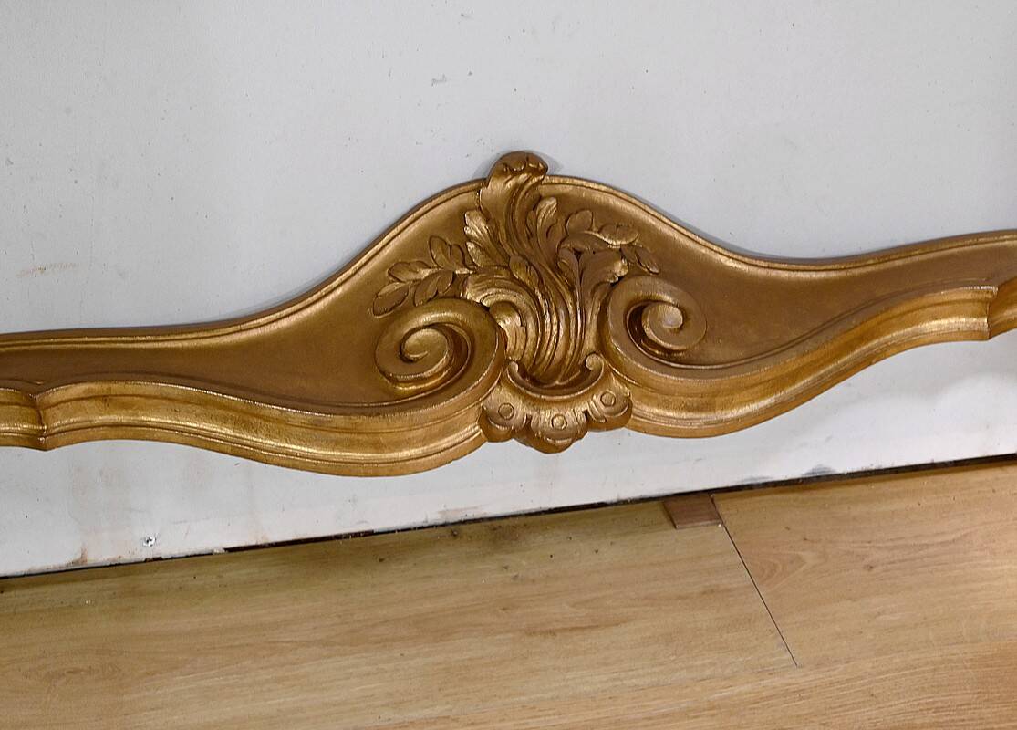 Important Wall Console in Gilded Wood, Louis XV style – Early 20th century