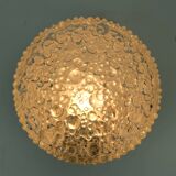 No.2 of 2- staff ceiling lamp or wall lamp model a 226 bubble glass 60s 70s