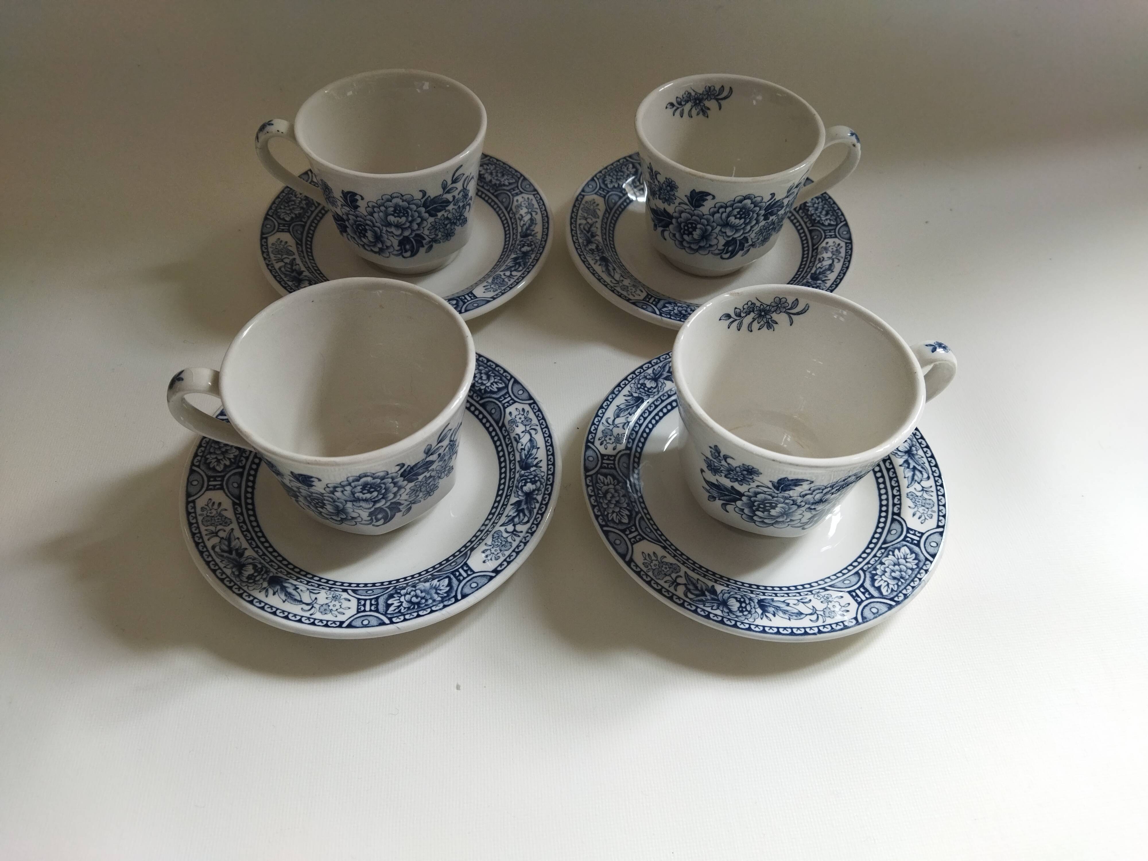 English coffee cups Ridgway Canterbury