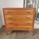 50's chest of drawers, compass feet