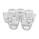 Crystal whiskey glasses