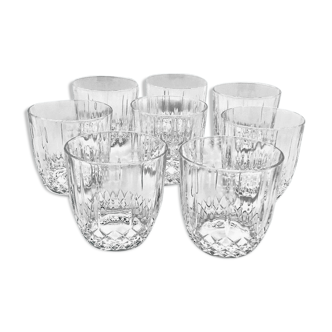 Crystal whiskey glasses