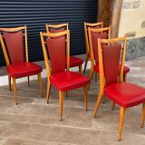 Set of 6 Monobloc chairs