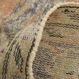 6x9 Peach & Cream Oriental Style Pattern Vintage Rug, 188x288Cm