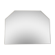 Mirror with cut sides, 40x24 cm