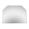 Miroir à pans coupés, 40x24 cm