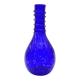 Empoli Cobalt Blue Bubble Glass Vase Mid-Century