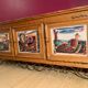 Modernist wood and ceramics sideboard of the 1950s