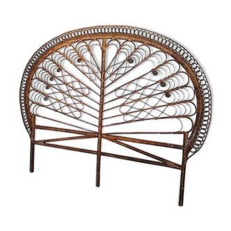 Peacock headboard