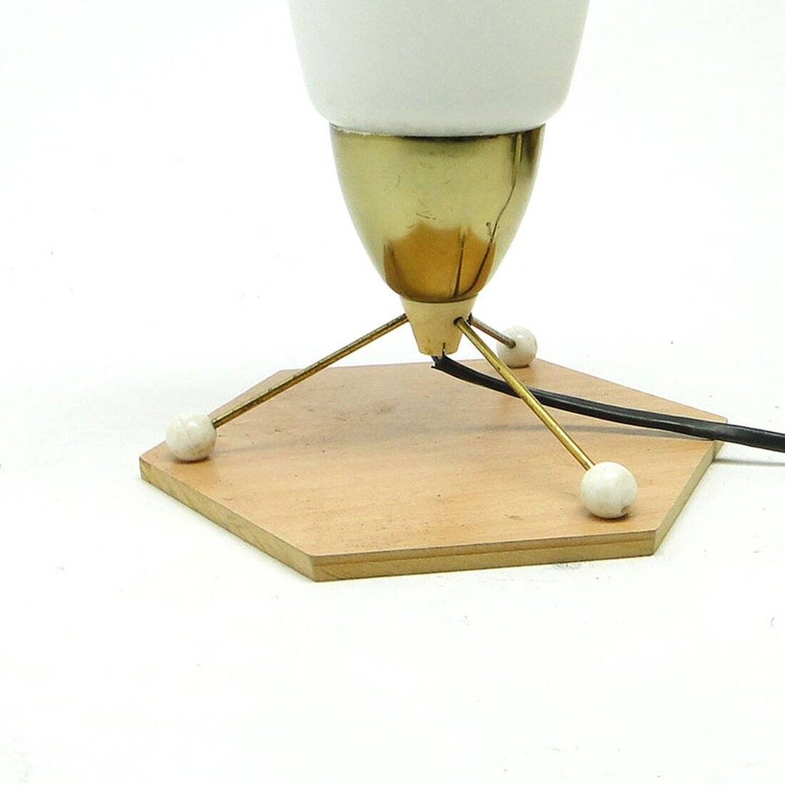 Czechoslovakian Pop Art Bedside Lamp, 1960s