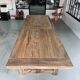 Kingstone Farm Table in Solid Antique Oak - 300 cm long