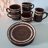 Coffee cups and saucers
