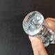 Bayel crystal vase – floral pattern – French glassware