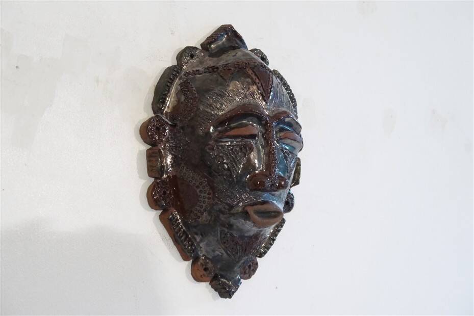 Africanist ceramic mask 1960
