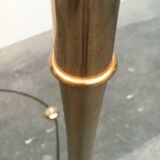 Hollywood Regency bamboo floor lamp by Ingo Maurer for M Design, 1960s.