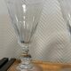 Suite de huit importants verres en cristal taillé à facettes époque XIX