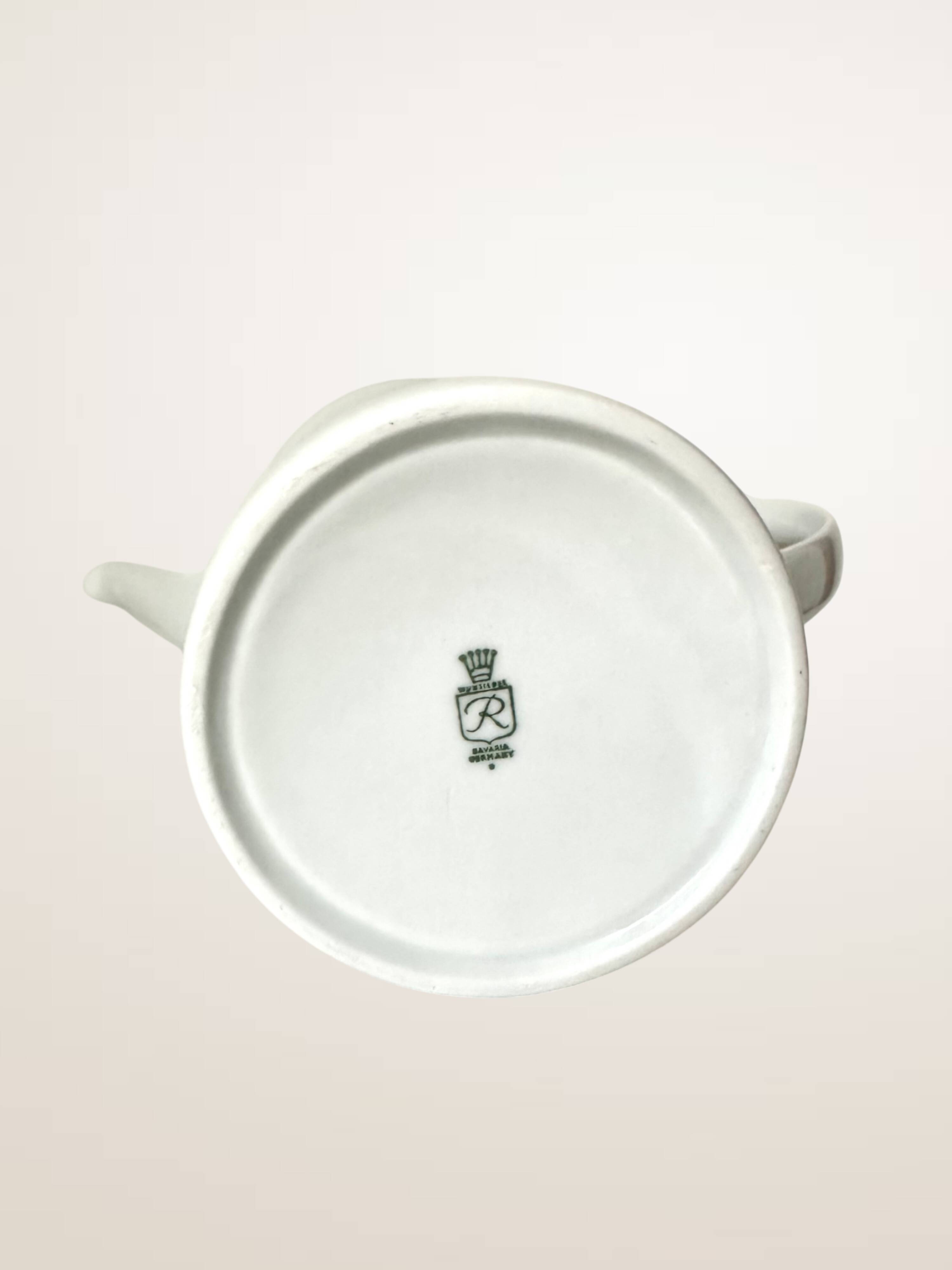 White porcelain coffee pot Rosenthal