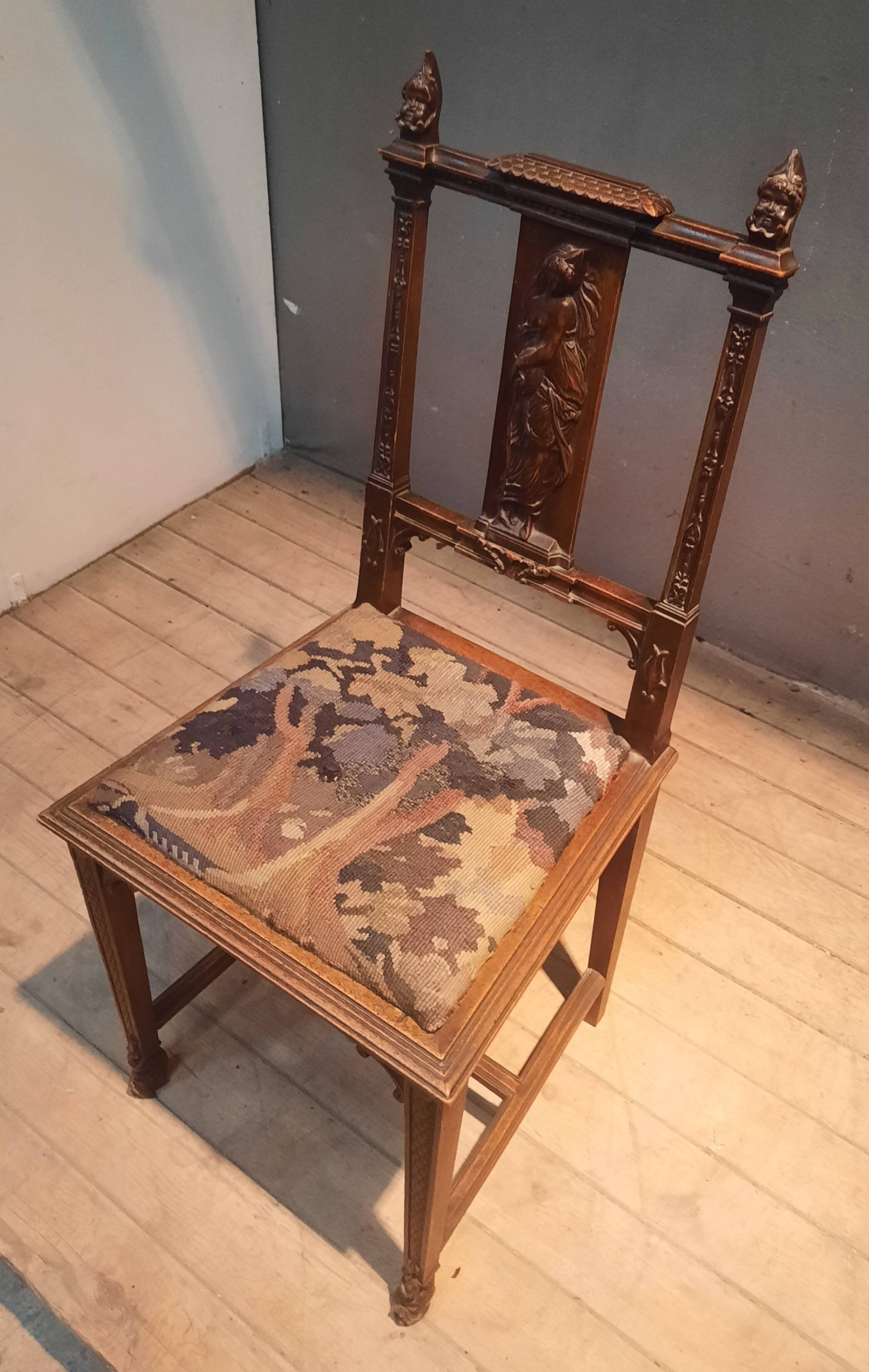 Medieval style chair