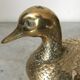 Vide-poches canard en laiton